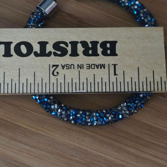 Swarovski Women's Blue and Silver Jewellery - Picture 2 of 5